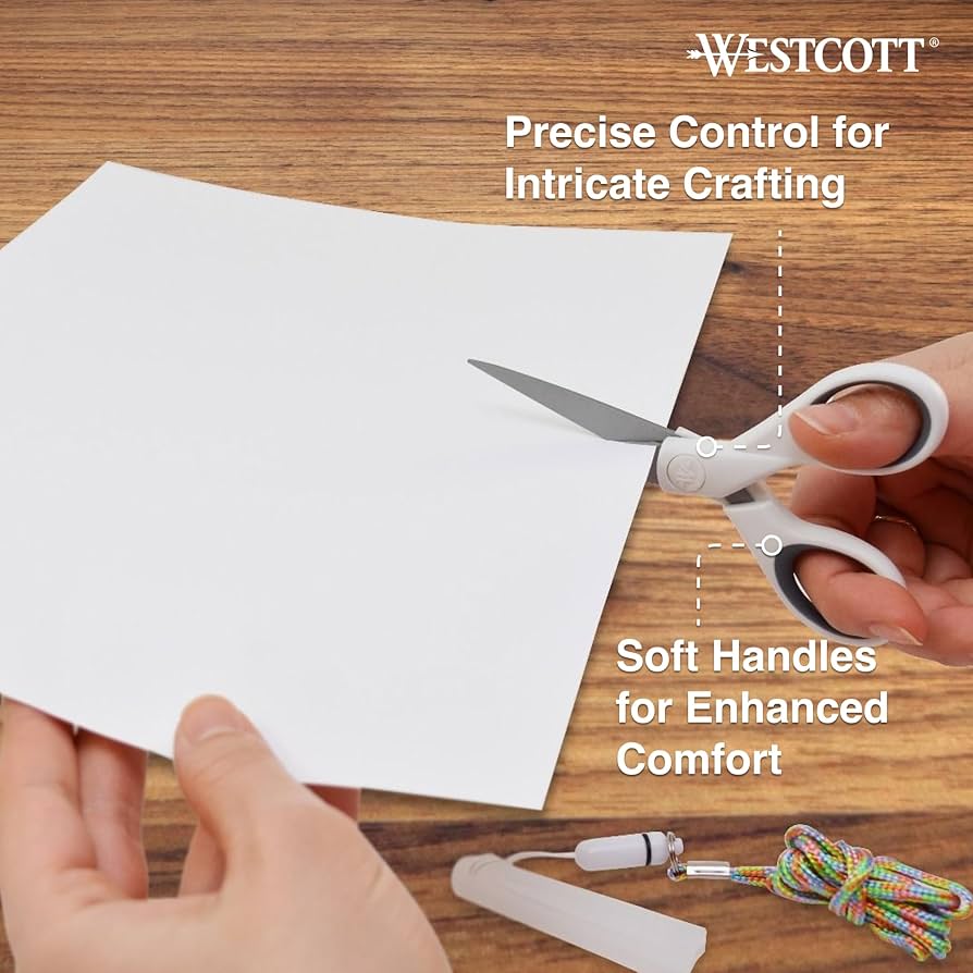 Amazon.com: Westcott 5-Inch Micro-Tip & 8-Inch Bent Craft