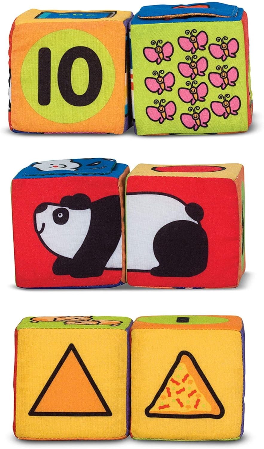 MELISSA & DOUG Match & Build Blocks, 1 EA