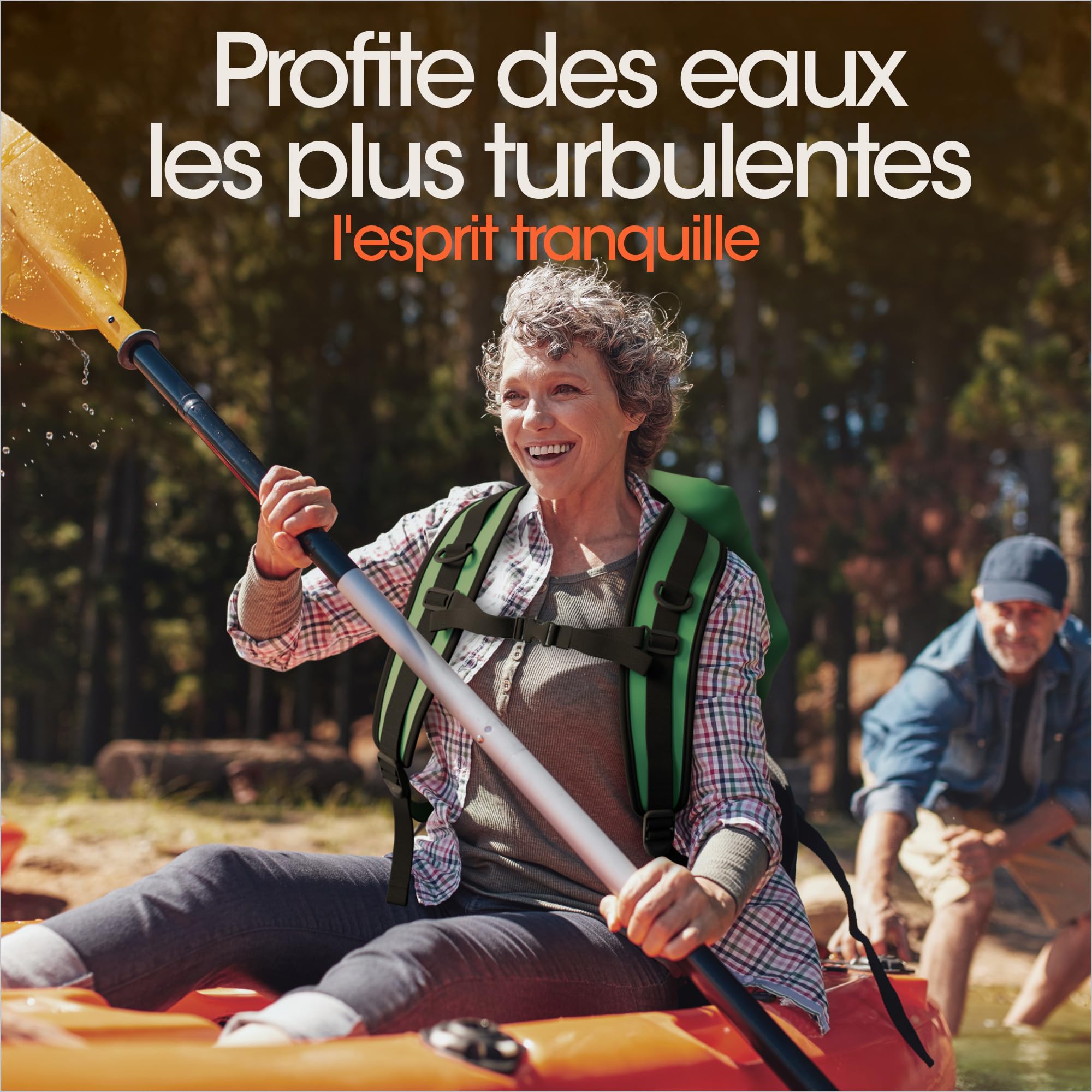 Sac Étanche 30L - Kayak Bateau Canoë Pêche Rafting Natation - Dry Bag | PVC 500D imperméable, coutures thermosoudées pour garder vos affaires au sec. Disponible en 30L, coloris Jaune.