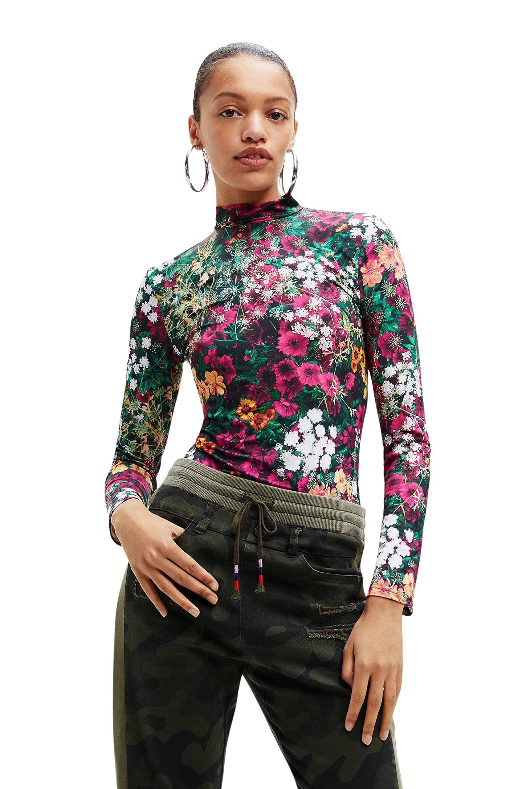 Desigual Body Blusa para Mujer