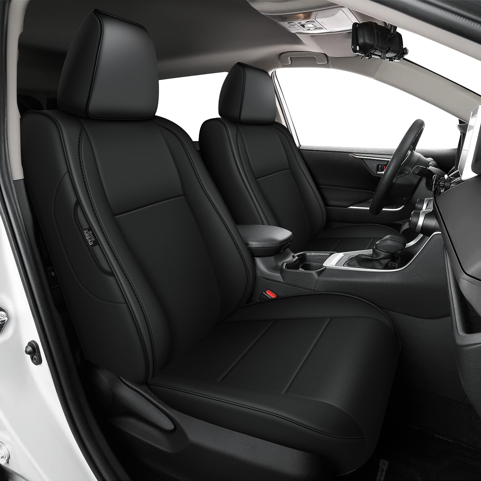 AOMSAZTO Custom Fit RAV4 Seat Covers (Black)