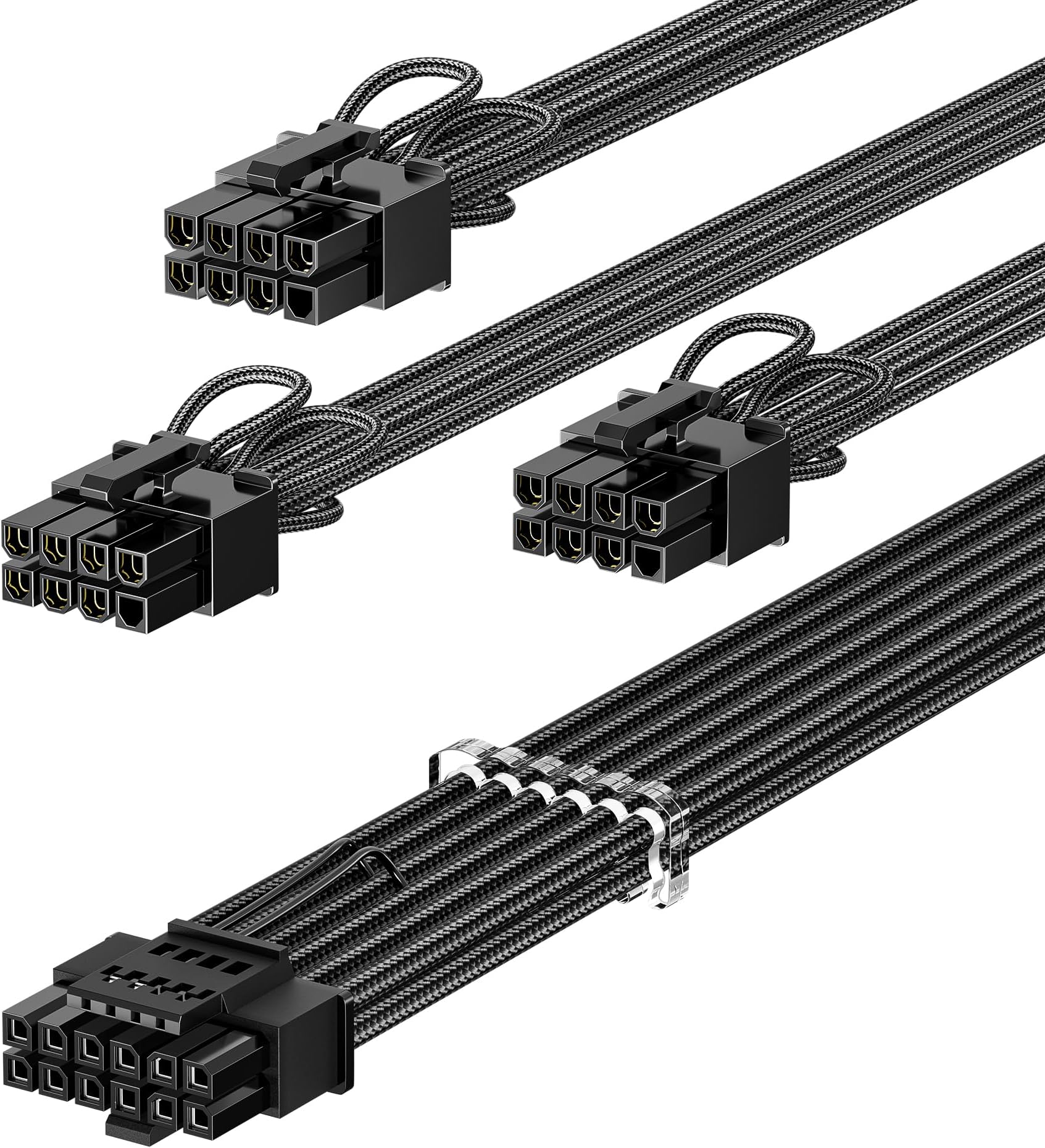 12VHPWR 16 Pin to 3x8 Pin GPU Power Cable