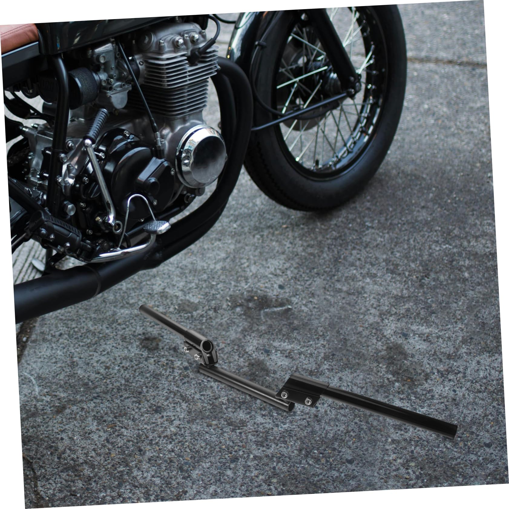 MAGICLULU Guidon De Moto Entretoise De Guidon Barre Transversale De Renfort Pour Motocross Dirt Bike