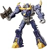 Transformers CYBERWORLD Megatron Cyber Changers 4 inch Action Figure, Quick Change to Bull Mode, Robot Toys for Boys and Girls 6 Years and Over