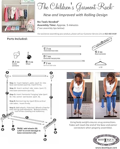 Miniatura 6 de Colgador para ropa de niños - Organizador de ropero para niños - Con colgadores de terciopelo para ropa de niños Incluye 10 colgadores para niños