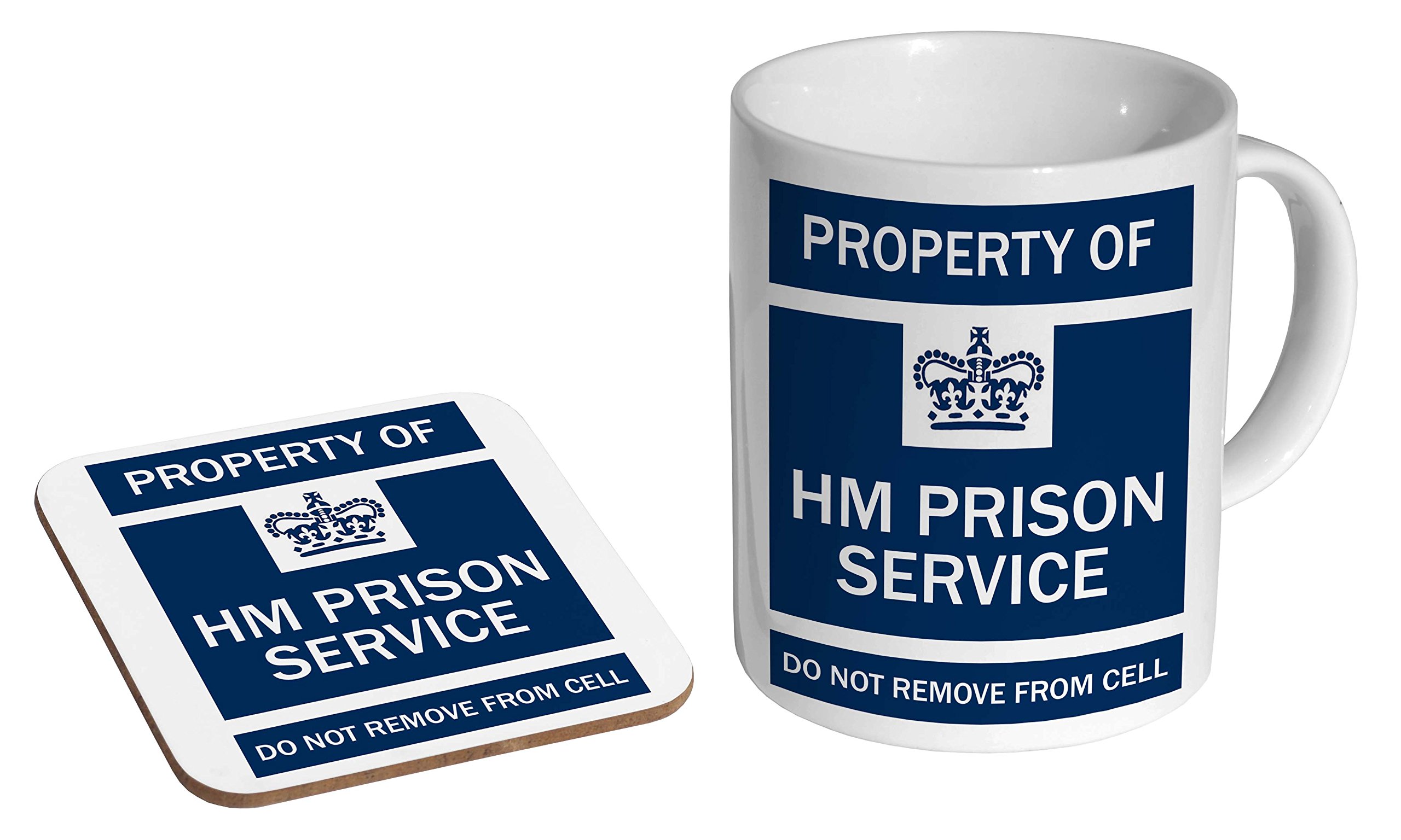 The Prisoner Classic TV – Ceramic Coffee/Tea Mug + Matching Coaster Set, Made In UK