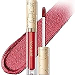 FOCALLURE Metallic Liquid Lipstick,Non Stick Cup Lip Gloss,High Impact Lip Color with Transfer-proof Wear,Long Lasting & Waterproof Lipstick Makeup for Women,RD02 Painkiller