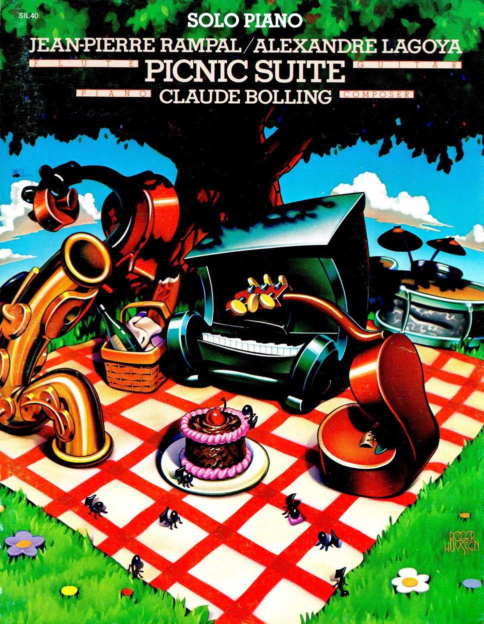 Picnic Suite Solo Piano Claude Bolling Books