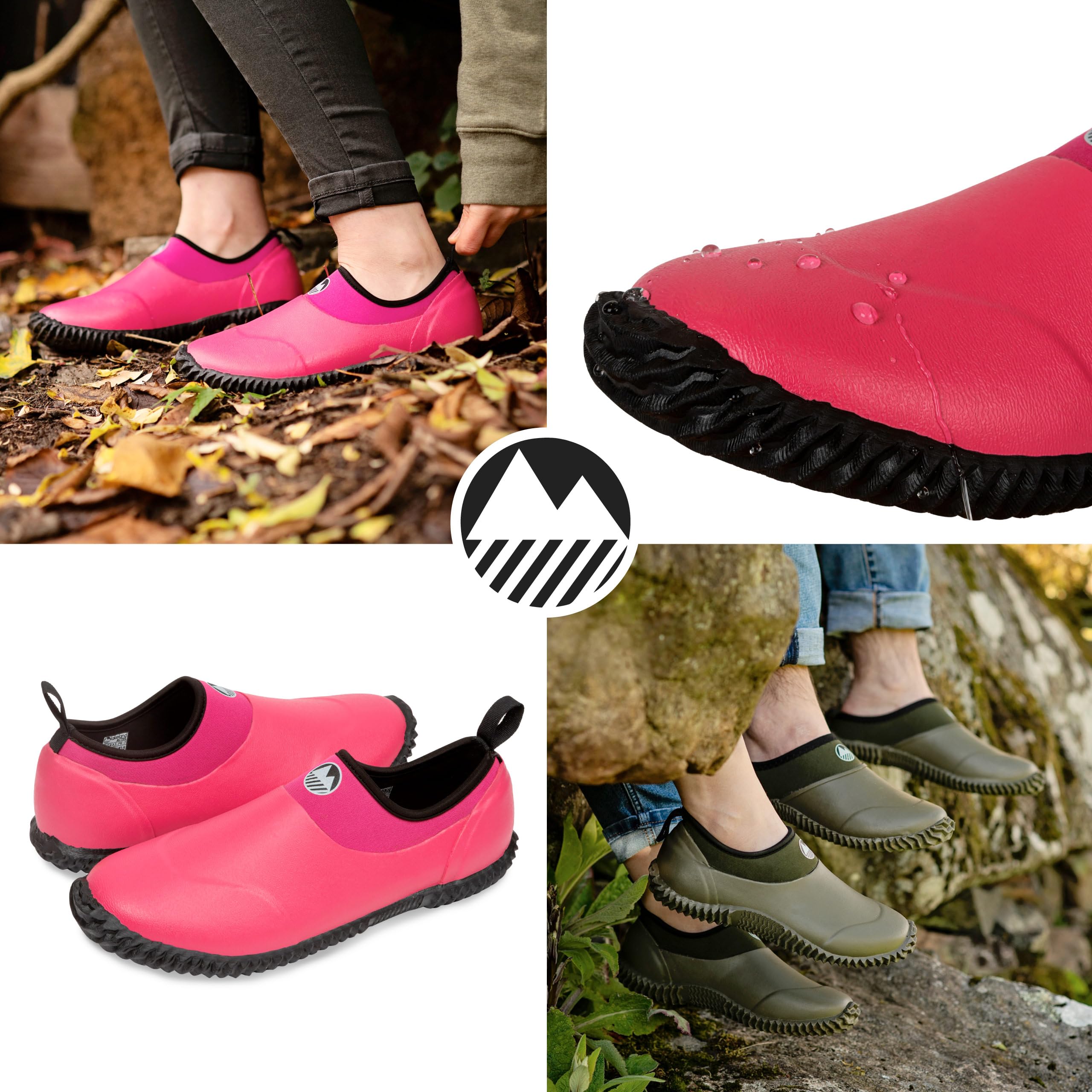 Lakeland Active Grasmere Mehrzweck-Garten-Clogs für Damen, mit Memory-Foam-Einlegesohlen