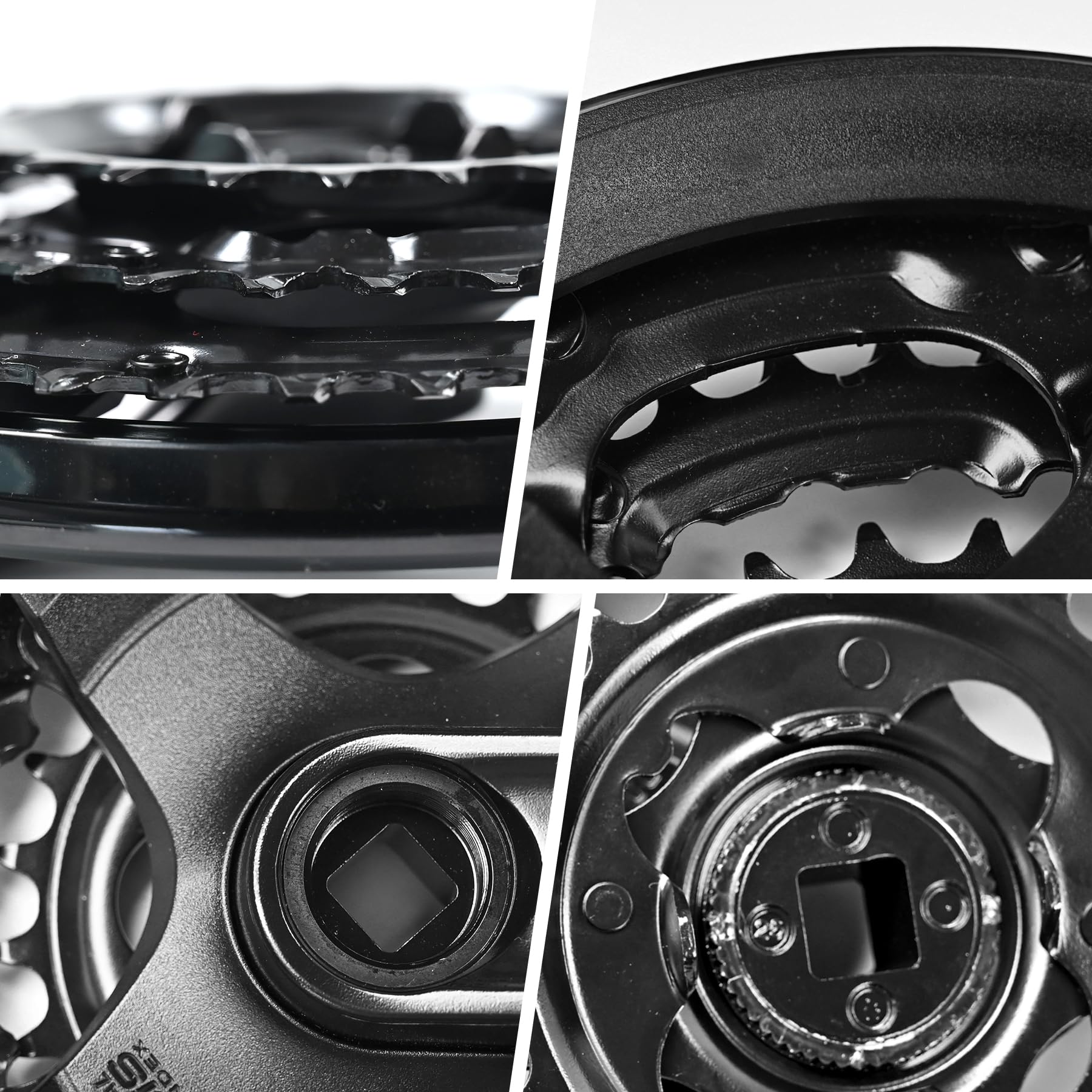 Amazon | Relwears 自転車用クランクセット FC-TY301 42-34-24T 3x6/7