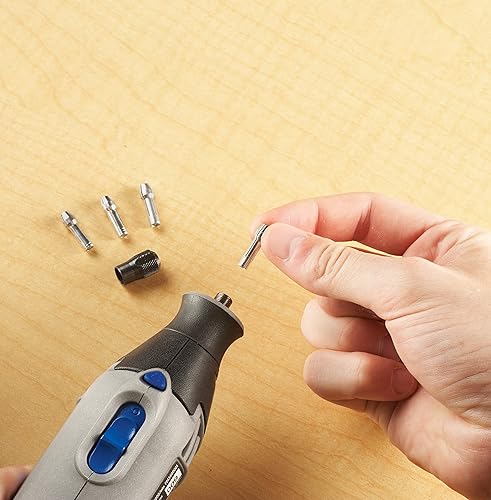 Miniatura 5 de Dremel Mfg 4485. Kit de tuercas de sujeción. Se cambian fácilmente.
