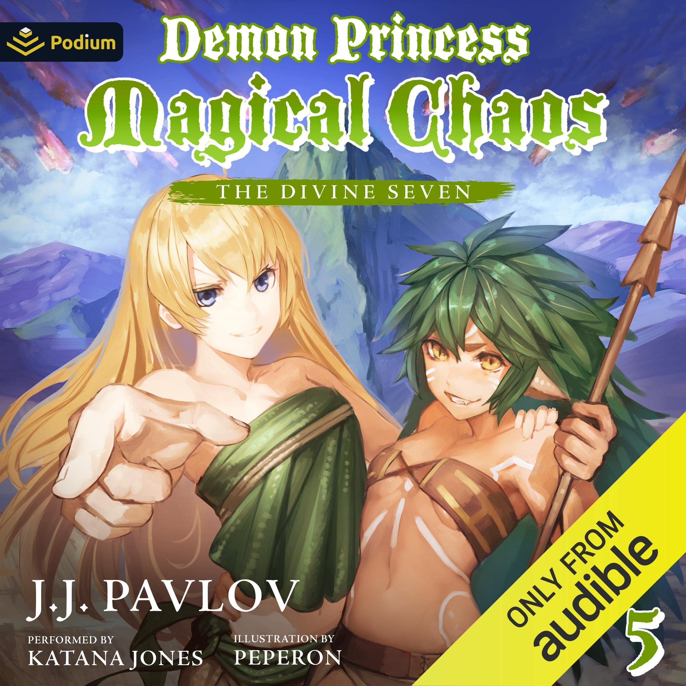 Cover art for The Divine Seven