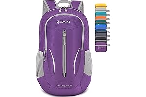 ZOMAKE Travel Backpack: Purple Pack for all of life's journeys