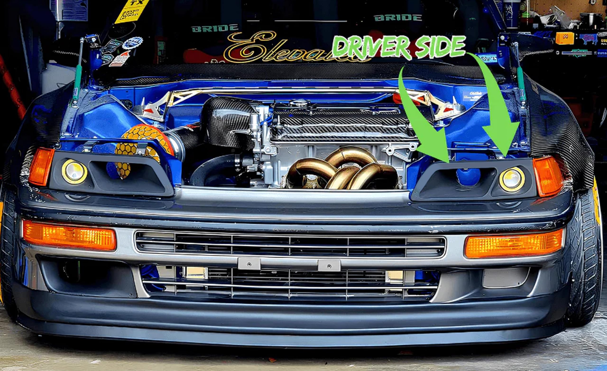 Amazon.com: Compatible with Civic EE9/EF9 (SiR) /CRX EE8/EF8