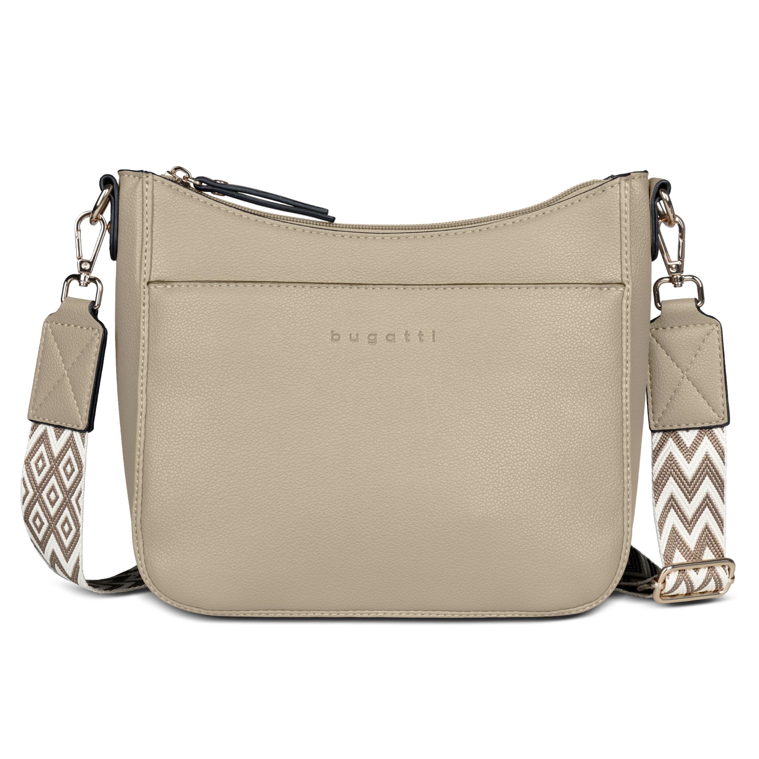 bugatti Mare 3.0 – Piccola borsa a tracolla da donna in ecopelle, elegante e maneggevole