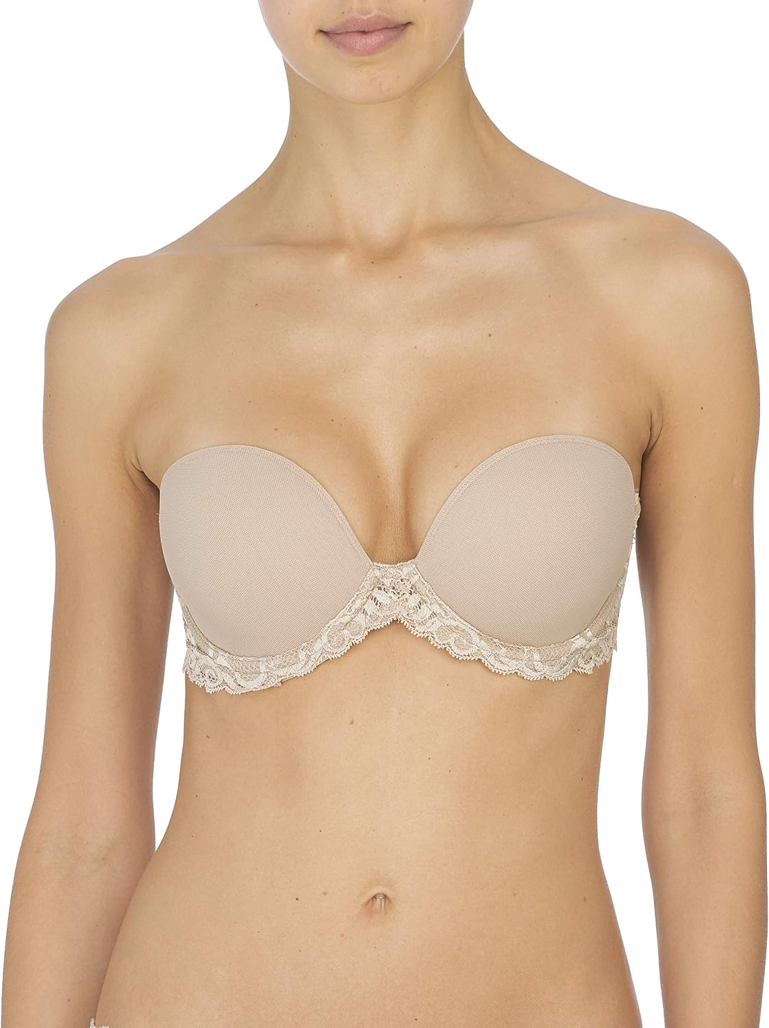 Natori Women's Feathers Strapless Plunge Multiway Bra