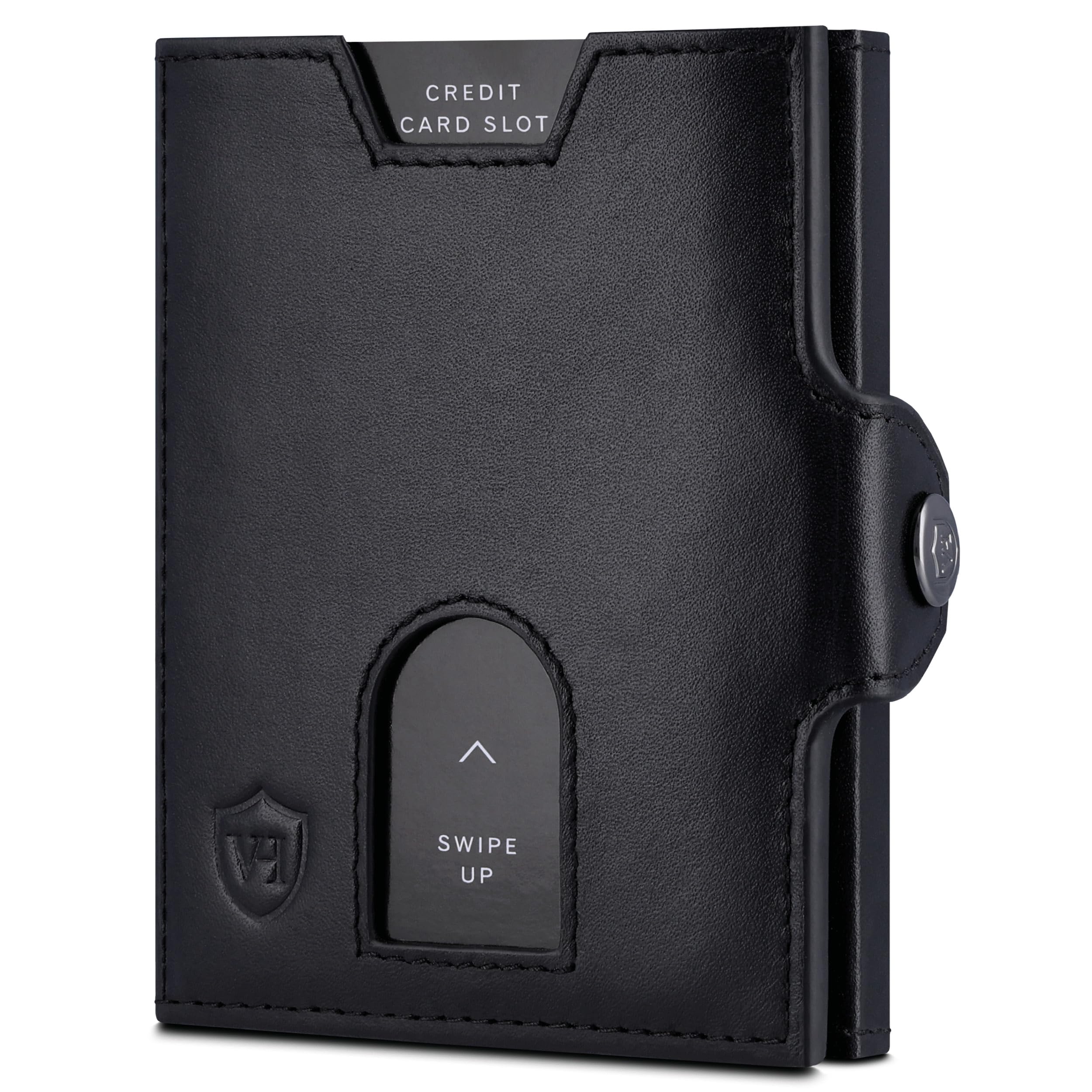VON HEESEN Slim Wallet mit RFID-Schutz - Mini Geldbörse Herren & Damen klein - Kreditkartenetui Kartenetui - Geldbeutel Portmonee Portemonnaie klein