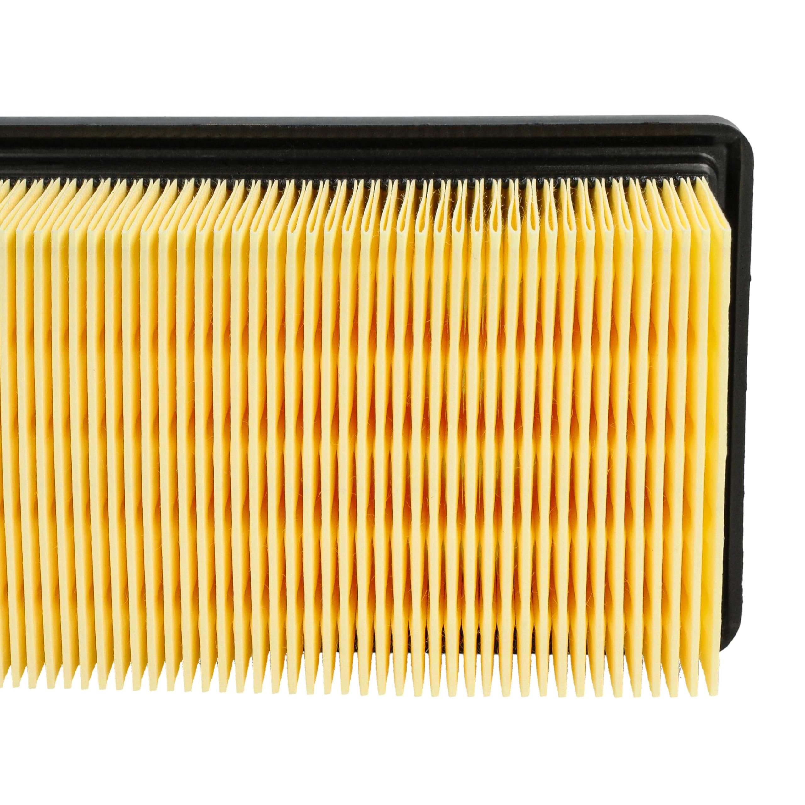 vhbw 3x filtro a pieghe piatte sostituisce Kärcher 6.414-971.0 per aspirapolvere - Elemento filtrante