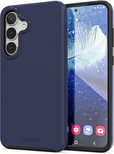 Miniatura 15 de Crave para Samsung Galaxy S23 FE Funda, Funda de Doble Capa de Protección a Prueba de Golpes para Samsung Galaxy S23 FE (16.3 cm) - Azul Marino