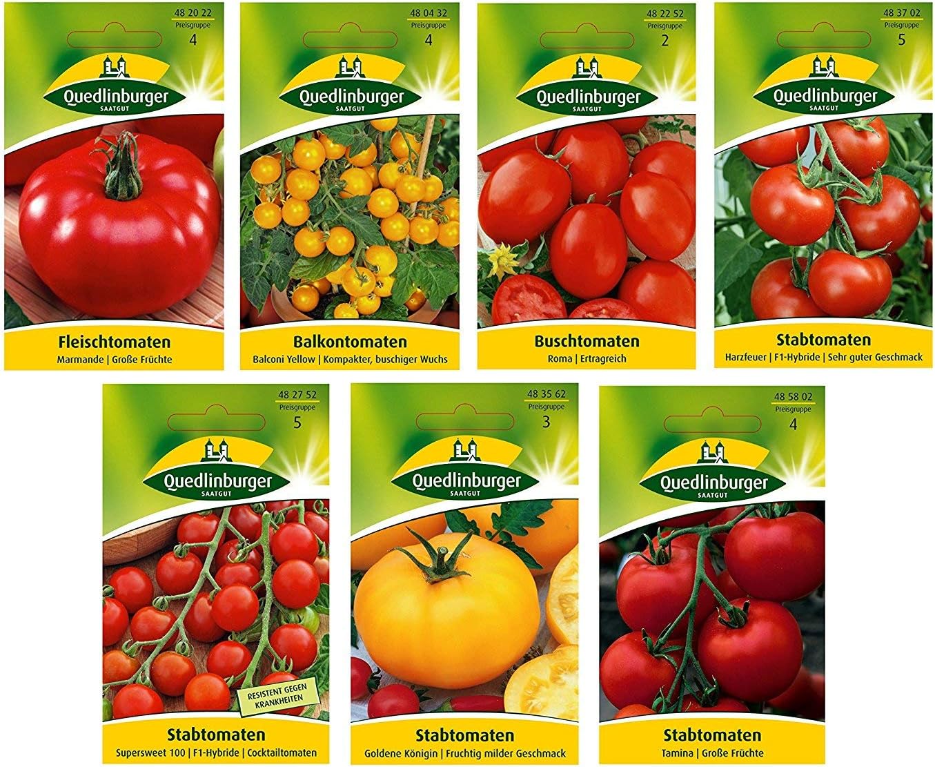 7 Varieties | Tomato Seed Assortment | from Now on Winter Promotion Price