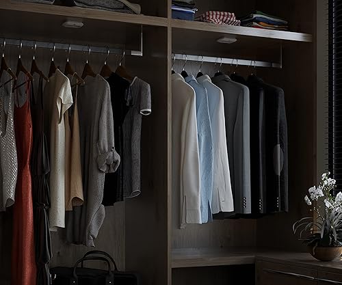 Miniatura 4 de Good Earth Lighting Batería recargable de iones de litio con luz de disco de 3.8 pulgadas activada por movimiento (paquete de 2) - Blanco - 4000K -