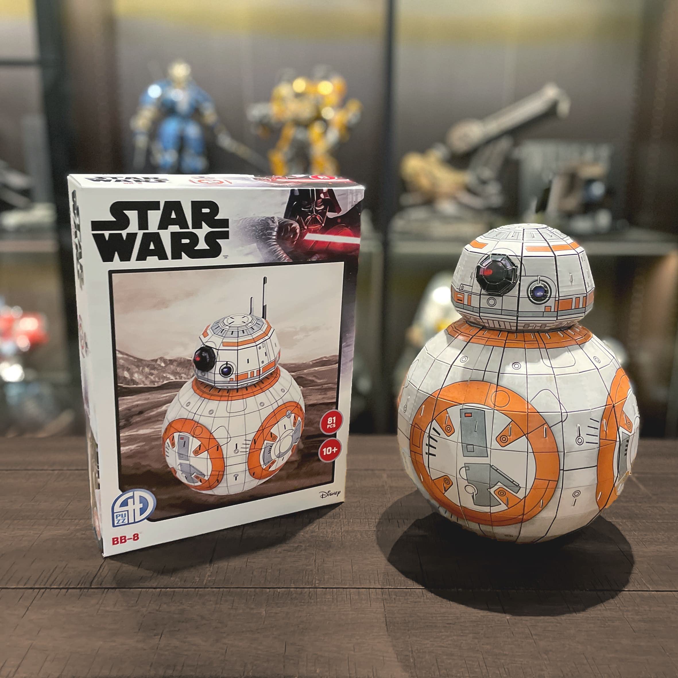 Party town Puzzle 3D-BB8, Figurines Star Wars Enfants 10 Ans 81 Pièces, Construire Adultes, Maquettes à Monter, 8436598032130