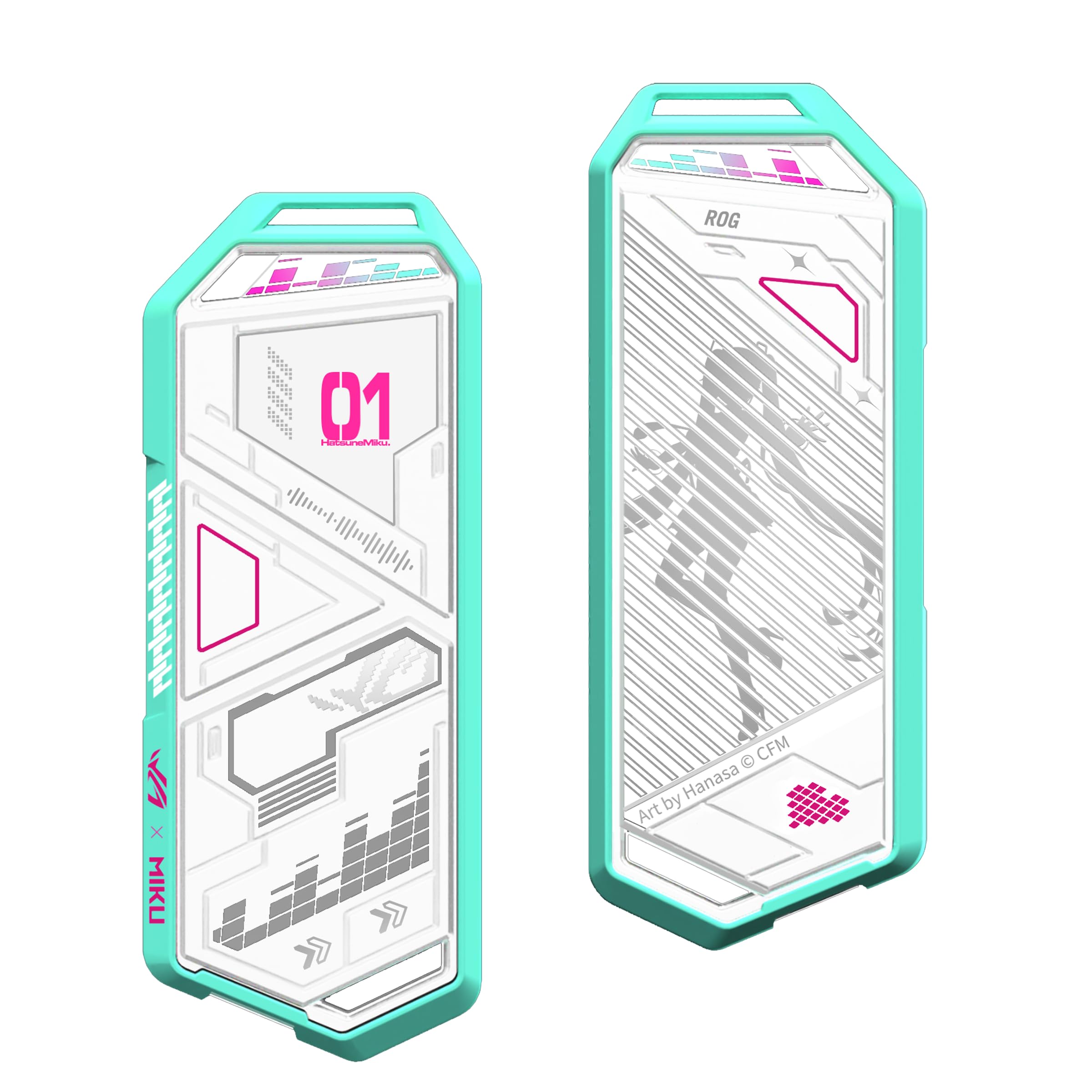 ROG Strix Arion RO姫Hatsune Miku Edition ROG Strix Arion Hatsune Miku Edition | Gaming Storage｜ROG