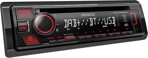 JVC KD-X172DB Autoradio Mit DAB+ - Digitalradio USB MP3 FLAC Einbauradio Mit Soundprozessor
