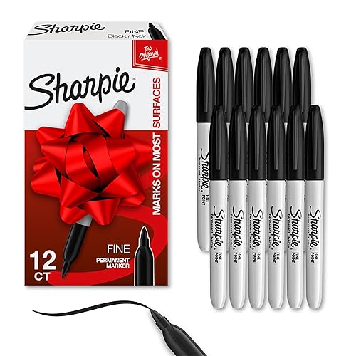 Sharpie Permanent Markers Set Quick Drying And Fade Resistant Fine