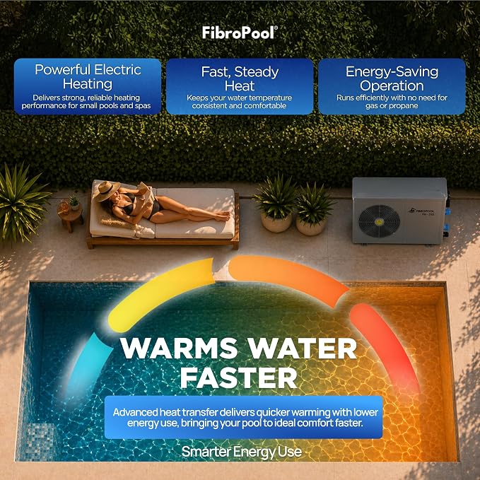 Bomba de calor para piscina FH255 55,000 BTU miniatura 5