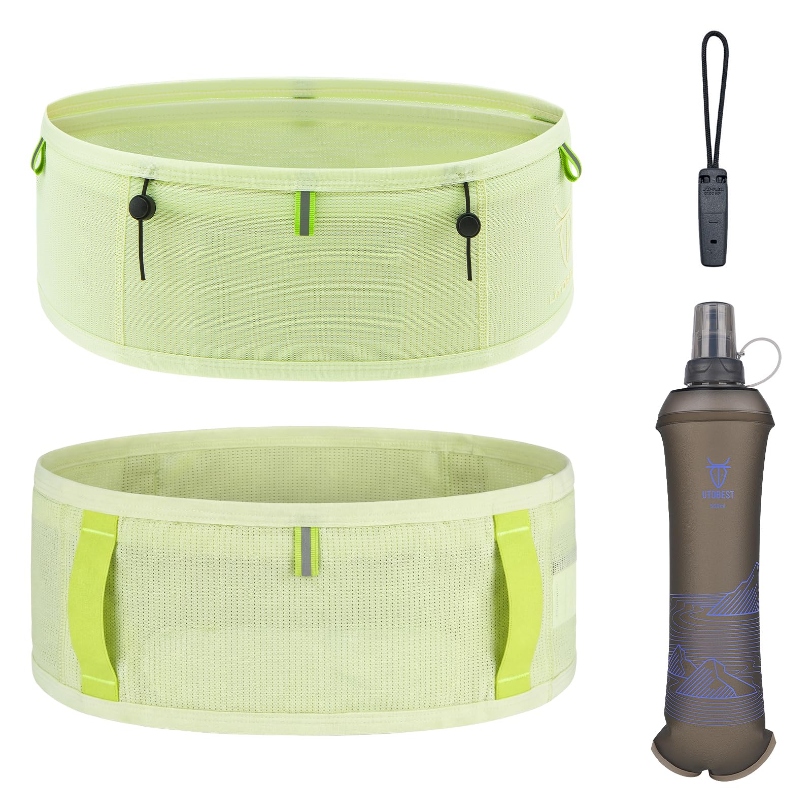 UTOBEST Running Belt for Men & Women, No Bounce Running Waist Pack, B7 Pro