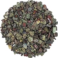 Vista 8 de ZAICUS - Chips de cristal de jade verde a granel, regalo de San Valentín, cristal curativo natural de forma irregular, piedra triturada Reik, chips