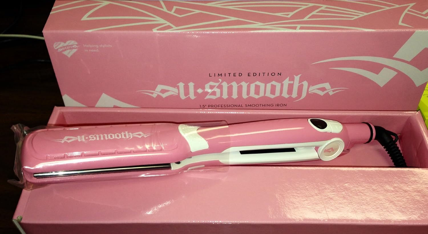 USmooth Professional Smoothing Iron, Limited Edition Pink