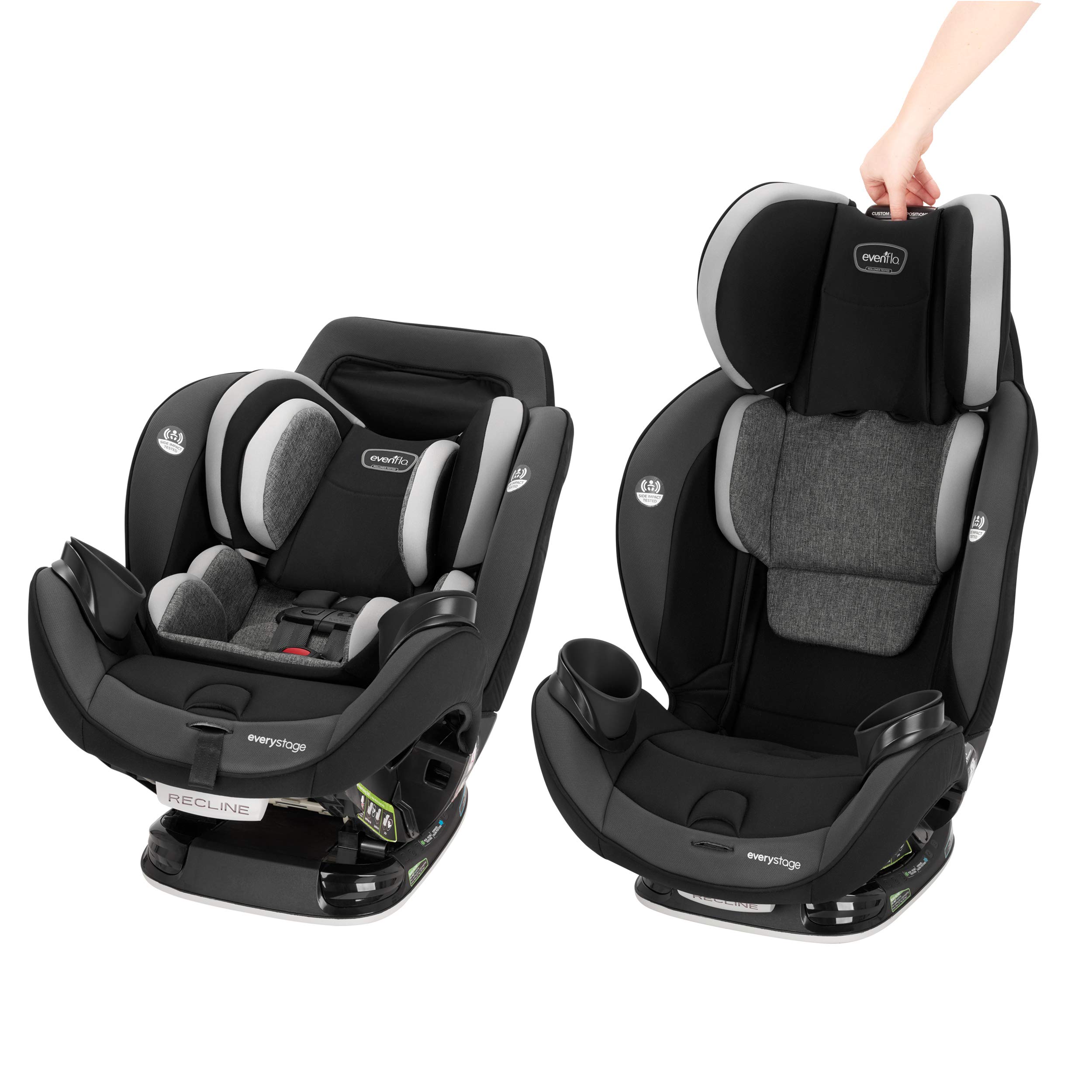 Evenflo Everystage DLX AllinOne Convertible Car Seat, Crestland