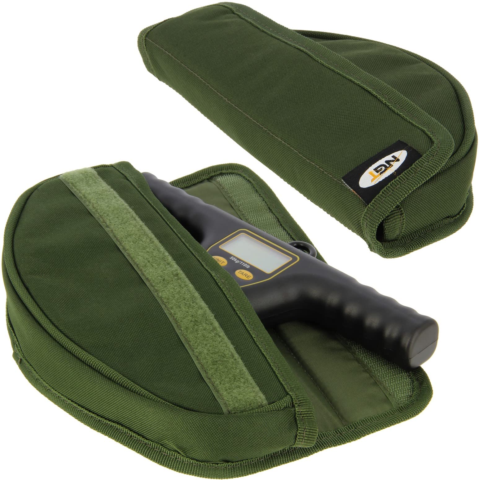DNA Leisure NGT XPR Barre en T numérique pour pêche à la carpe Noir ou camouflage 50 kg