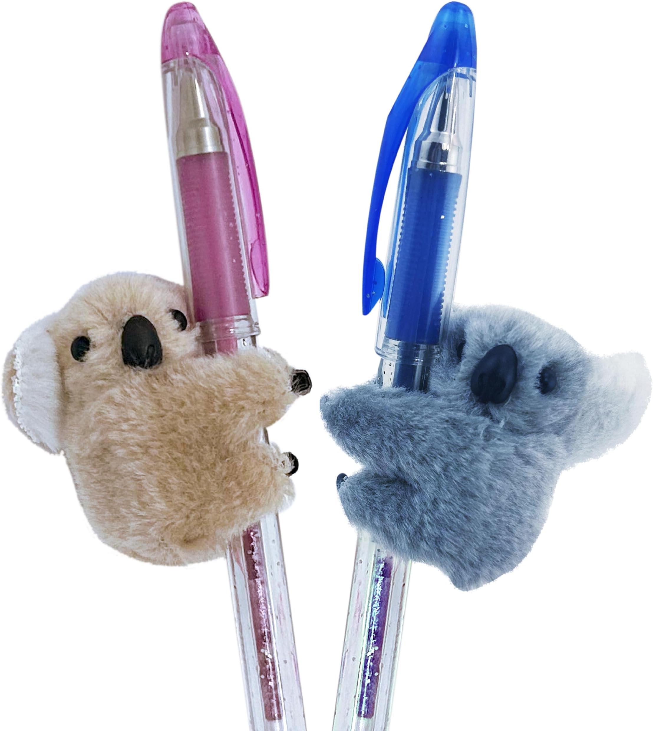 Koala Pencil Buddy (36) Pieces - Koala Stuffed Animal Pencil Toppers, Pencil Clip On, Koala Bear Prizes for Students, Kids’ Party Favor, Piñata Stuffer - 2 inches