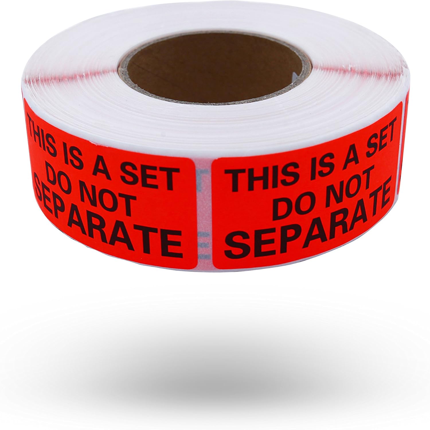 44LLC This is a Set Do Not Separate 1x2-inch Stickers - 5 Rolls/2500 Labels