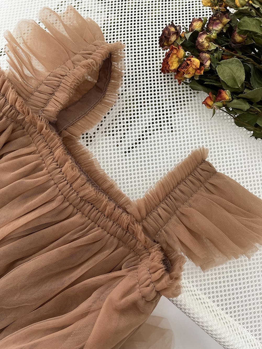 BGFKS Layered Tulle Ruffle Sleeveless Dress for Toddler Girls,Tutu Dress for Baby Girls Princess Dresses - Image 4