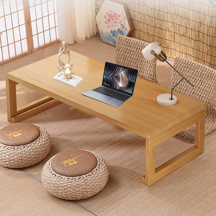 Amazon.com: rzoizwko Japanese Floor Table Tea Table Low