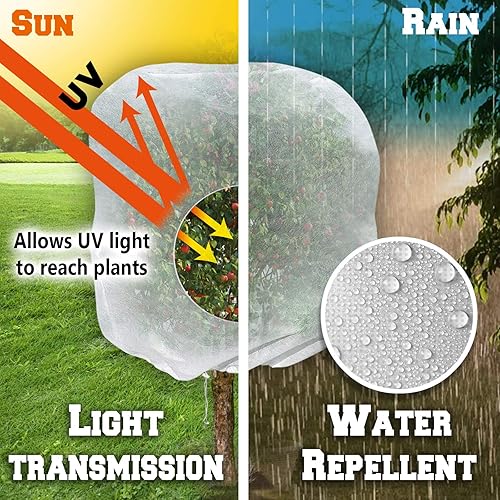 Miniatura 6 de BenefitUSA Warm Worth - Cubierta para plantas y bolsa protectora para plantas para protección contra heladas, varios tamaños para tu elección (34 x