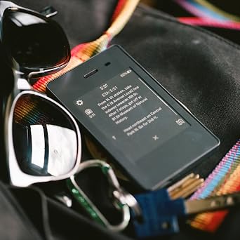 Light Phone II [Black] 4G Volte Phone, Minimalist Phone for Calling & Texting, Bluetooth, WiFi, Personal Hotspot...