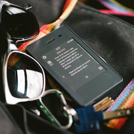 Light Phone II [Black] 4G Volte Phone, Minimalist Phone for Calling & Texting, Bluetooth, WiFi, Personal Hotspot...