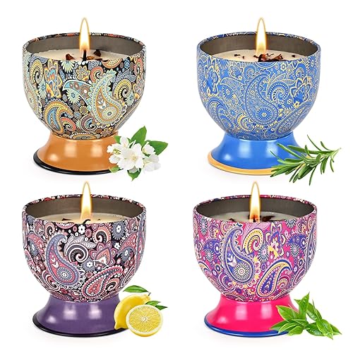Candles, Scented Candle Sets, Aromatherapy Candle,Gift Candle,100% Soy Wax Candles,Natural