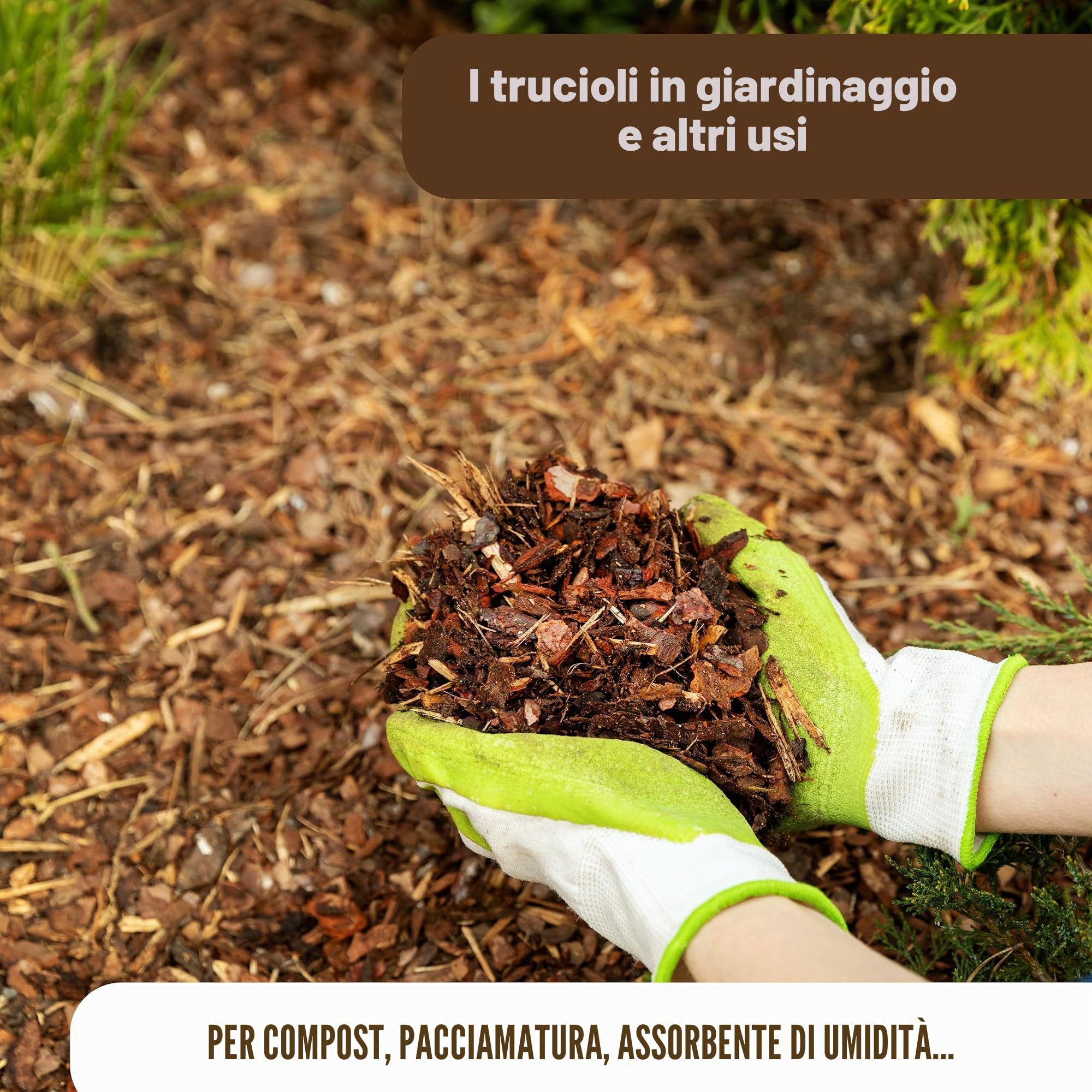 Trucioli di legno per animali domestici, galline, pollame e altri animali domestici, 100 l ~ 15 kg, per pollame, conigli, cavalli - 100% naturale - assorbente previene parassiti - sostituto segatura