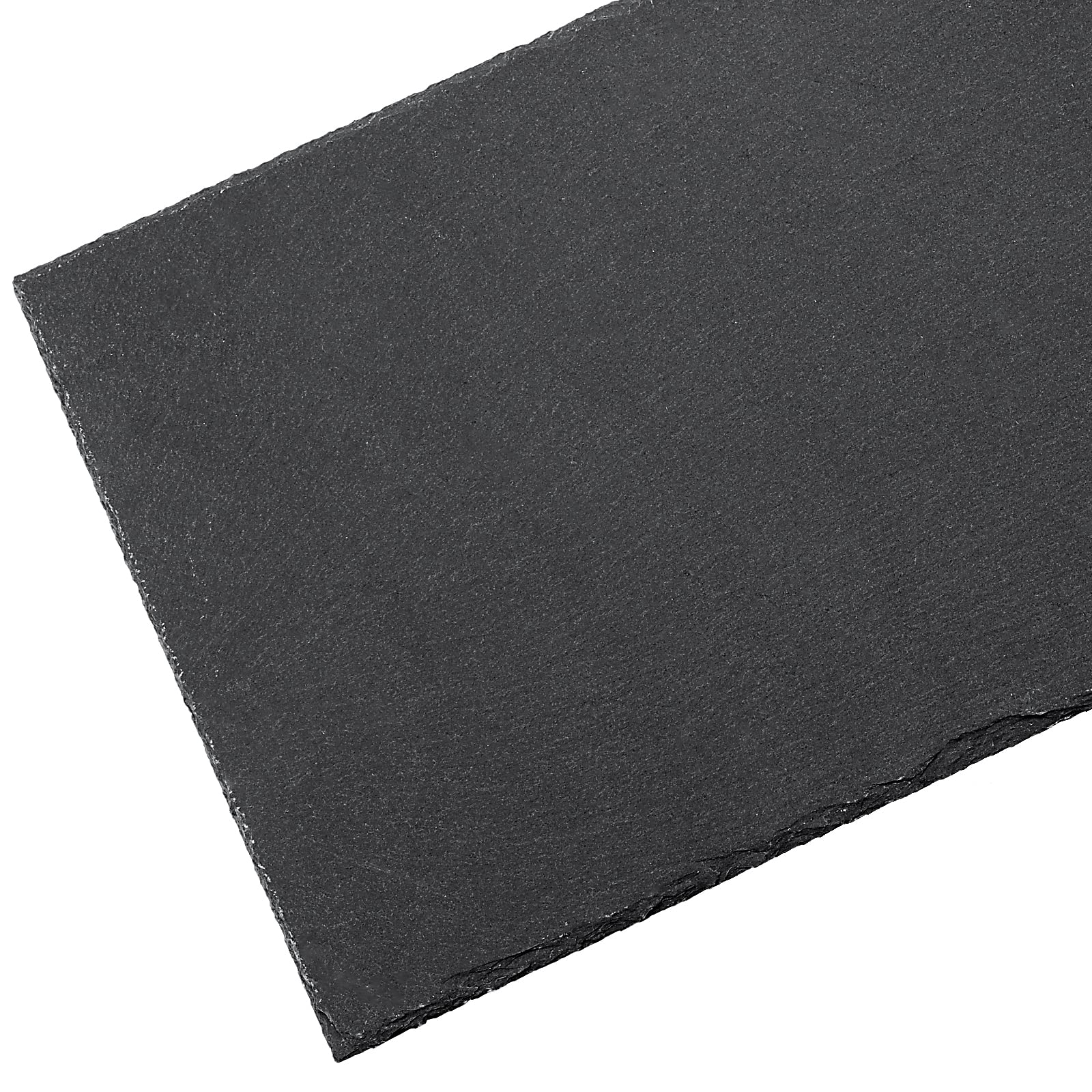 MUKLEI 8 tablas de queso de pizarra negra de 10 x 4.7 pulgadas, bandeja de servir de pizarra negra con borde natural, bandeja de servir de piedra pizarra para queso, embutidos, sushi, aperitivos