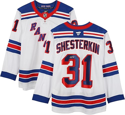 Igor Shesterkin #31 Rangers Jersey Igor Shesterkin #31 Rangers Jersey — officially licensed fan gear