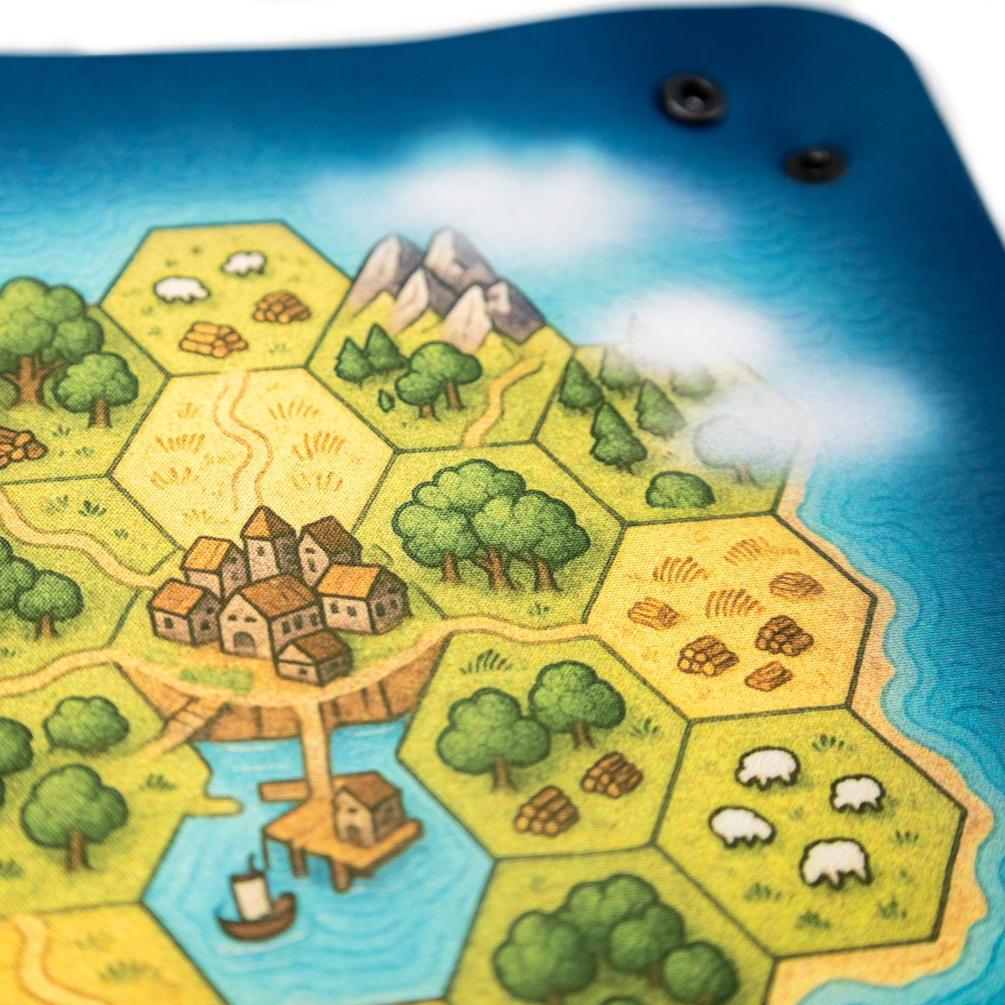 Taca w kości do gier planszowych i RPG - osadnicy 22 x 22 cm