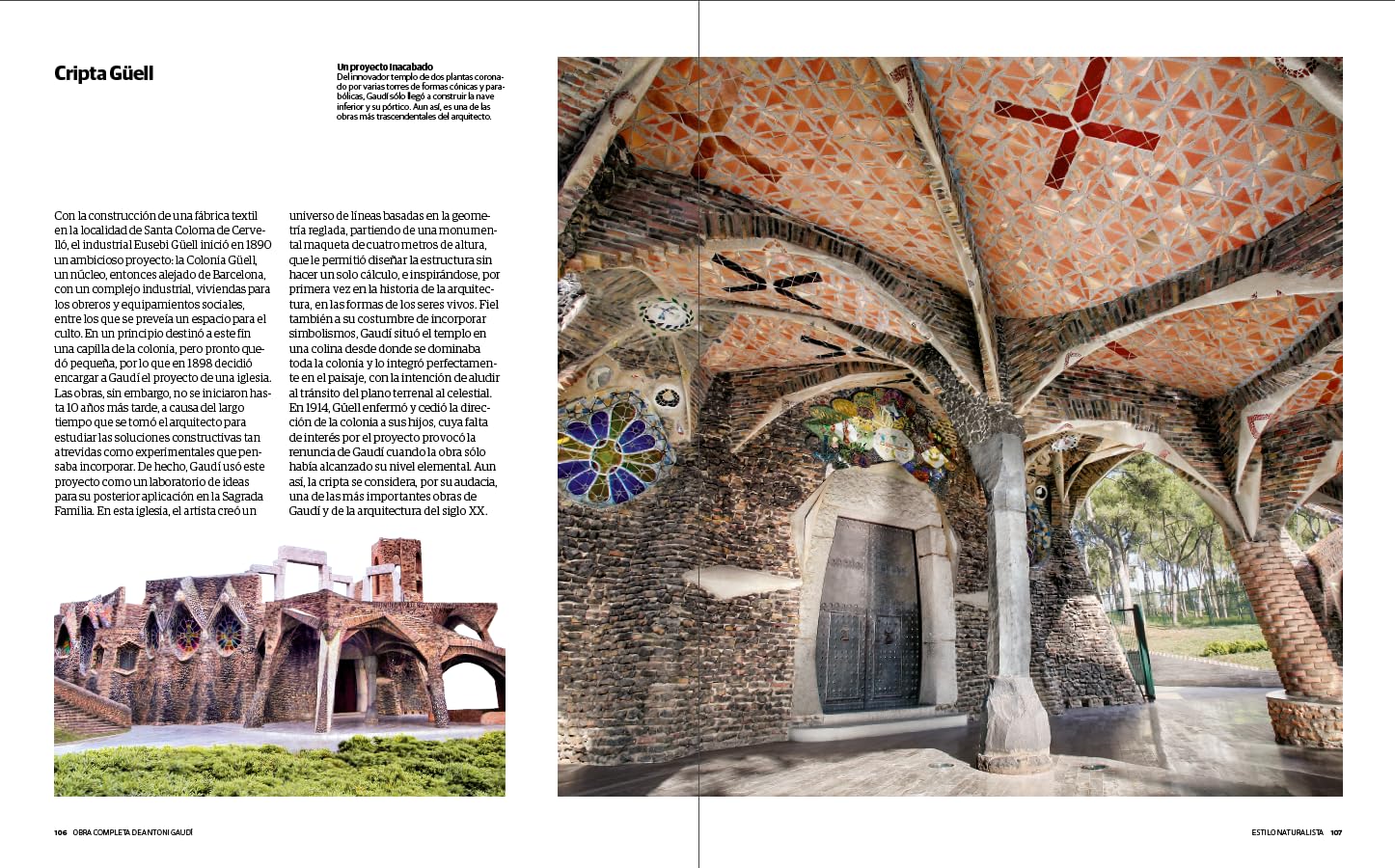 ED. LUJO - OBRA COMPLETA ANTONI GAUDÍ (ESPAÑOL) (Serie Arquitectura)