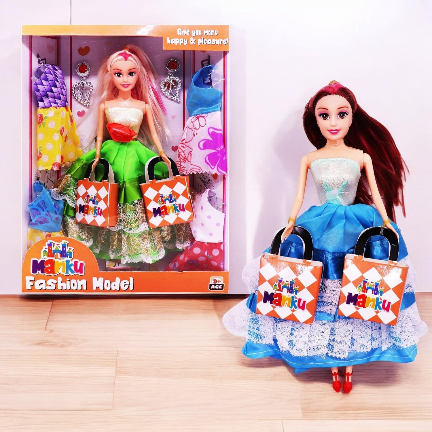 Toys Treasure New Beautiful Fashion Doll Toy Set with Movabl… Toys Treasure New Beautiful Fashion Doll Toy Set with Movabl…