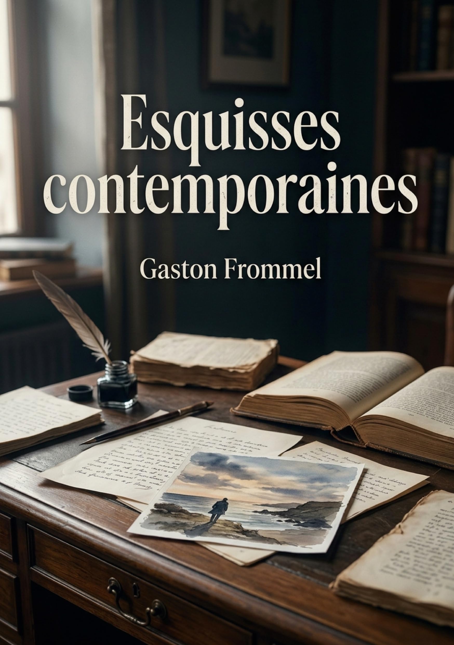 Esquisses contemporaines: Une analyse des figures littéraires de Pierre Loti à Edmond Scherer par Gaston Frommel, offrant un aperçu des luttes spirituelles et des questionnements moraux de la jeunesse